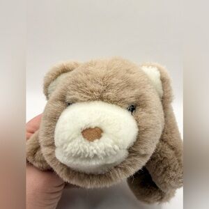 Vintage GUND Snuffles the Bear 1980 Plush Stuffed Animal Toy Small 6” Tan Brown